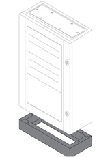 Цоколь для шкафов SR 100х400х200мм ВхШхГ | ZA4020 | ABB