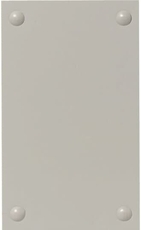 Пластрон глухой для 1 разъединителя NH00 | ZH428 | ABB