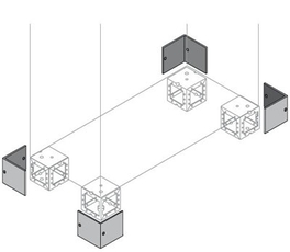 Крышка цоколя с логотипом АББ, 4 шт. | ZN1040 | ABB