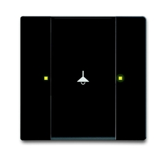 6125/02-885-500 Сенсор 1/2-кл. многофункциональный, черный бархат | 6115-0-0227 | 2CKA006115A0227 | ABB