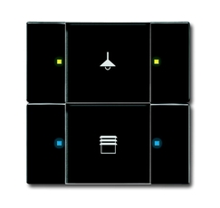 6126/02-81-500 Сенсор 2/4-кл. многофункциональный, антарцит | 6116-0-0206 | 2CKA006116A0206 | ABB