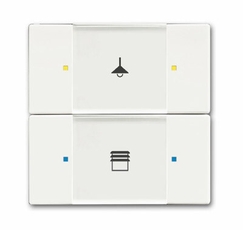 6126/02-884-500 Сенсор 2/4-кл. многофункциональный, белый бархат | 6116-0-0216 | 2CKA006116A0216 | ABB