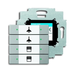 6127/01-866-500 Сенсор 4-кл. с коплером в комплекте, нержавеющая сталь | 6117-0-0227 | 2CKA006117A0227 | ABB