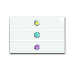 6342-24G-101-500 Сенсор 3-кл priOn, белый глянец | 6310-0-0125 | 2CKA006310A0125 | ABB