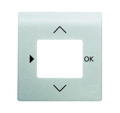 Плата центральная (накладка) для таймера 6455, 6456, серия impuls, цвет серебристый металлик | 6430-0-0342 | 2CKA006430A0342 | ABB