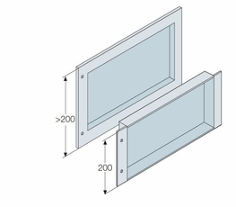 Панель глухая углубленная 300x600мм ВхШ | EH3064K | ABB