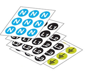 Наклейка d12мм N (490шт) | EV1150 | ABB