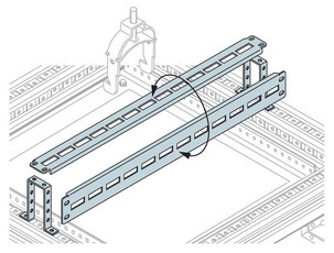 Рейка кабельная L=600 мм | EV0070 | ABB