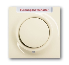 Клавиша для мех. 1-клавишного выкл./перекл./кнопки, с красной линзой, 