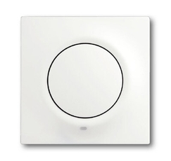 Клавиша для механизма 1-клавишного выкл./перекл./кнопки, с красной линзой серия impuls, цвет белый бархат | 1753-0-0189 | 2CKA001753A0189 | ABB