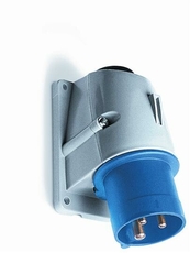 Вилка для монтажа на поверхность 216BS6, 16A, 2P+E, IP44, 6ч | 2CMA193290R1000 | ABB