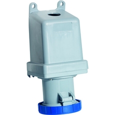 Розетка для монтажа на поверхность 4125RS9W, 125A, 3P+N+E, IP67, 9ч | 2CMA167268R1000 | ABB