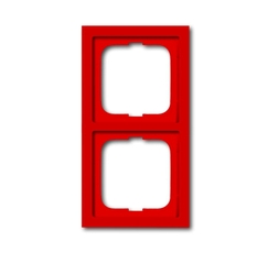 Рамка 2-постовая, серия future linear, цвет красный | 1754-0-4372 | ABB