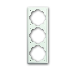 Рамка 3-постовая, серия impuls, цвет белый бархат | 1754-0-4433 | 2CKA001754A4433 | ABB