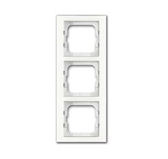 Рамка 3-постовая, серия axcent, цвет белое стекло | 1754-0-4439 | 2CKA001754A4439 | ABB
