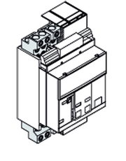 Комплект силовых выводов фиксированной части FC CuAl 4x240 E1.2 W FP 3шт | 1SDA073995R1 | ABB
