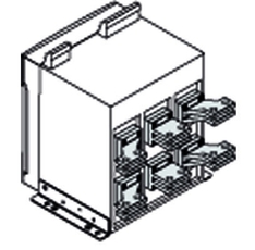 Комплект силовых выводов SHR E2.2 Iu=2000 3шт | 1SDA074049R1 | ABB