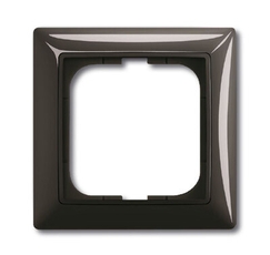 ABB Basic 55 Шато (чёрный) Рамка 1-ая | 1725-0-1506 | 2CKA001725A1506 | ABB