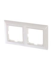 ABB Basic 55 Альп. белый Рамка 2-ая | 1725-0-1480 | 2CKA001725A1480 | ABB
