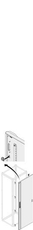 Дверь глухая IP40/41 H=2000 мм;W=250 мм|1STQ009383A0000 | ABB
