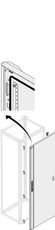 Дверь глухая IP65 H=2000 мм; W=750 мм|1STQ009402A0000 | ABB