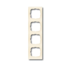 Рамка 4-постовая, серия spring, цвет слоновая кость | 1725-0-1472 | 2CKA001725A1472 | ABB