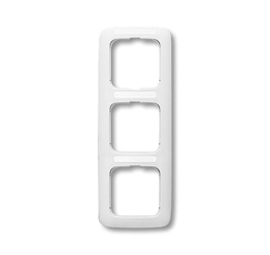 Рамка 3-постовая, вертикальная, с полем для надписи, серия Reflex SI, цвет альпийский белый | 1754-0-3724 | 2CKA001754A3724 | ABB