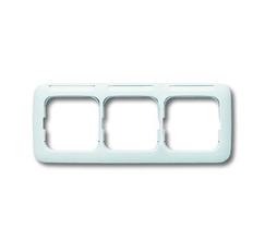 Рамка 3-постовая, горизонтальная, с полем для надписи, серия Reflex SI, цвет альпийский белый | 1754-0-3732 | 2CKA001754A3732 | ABB