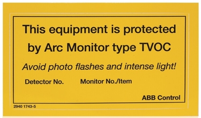 Шильдик информационный 10 шт. для TVOC-2 | 1SFA663005R1001 | ABB