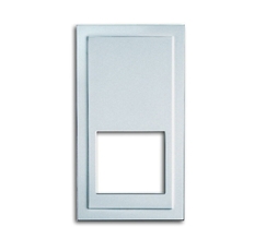 Розетка для электробритвы, 220/115 В, 20 ВА, серия solo/future, цвет серебристо-алюминиевый | 2130-0-0291 | ABB