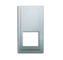 Розетка для электробритвы, 220/115 В, 20 ВА, серия pur/сталь | 2130-0-0293 | ABB