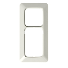 Рамка 2-постовая, 1 пост 2Schuko + 1 пост Schuko, серия Jussi, белый | 2522 | 2TKA000013G1 | ABB