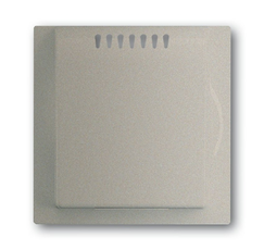 Плата центральная (накладка) для усилителя мощности светорегулятора 6594 U, , серия impuls, цвет шампань-металлик | 6599-0-2142 | 2CKA006599A2142 | A