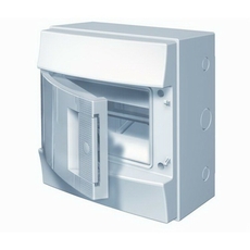 Бокс настенный Mistral41 8М непрозрачная дверь (с клемм) | 1SPE007717F9971 | ABB