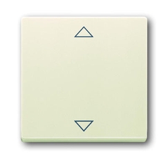 Клавиша для механизма электронного выкл. Busch-Jalousiecontrol , серия solo/future, цвет savanne/слоновая кость | 6430-0-0327 | 2CKA006430A0327 | ABB