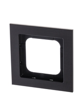 Рамка 1-постовая, Axcent, металл, матовый черный | 2CKA001754A4708 | ABB