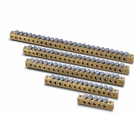 Шина N+PE с 15отв. 4,5мм и 6отв. 5,6мм | 12534 | ABB