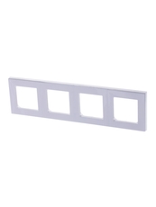 ABB Levit Белый / ледяной Рамка 4-ая | 3901H-A05040 01W | 2CHH015040A6001 | ABB