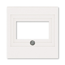 ABB Levit Жемчуг / ледяной Накладка для розеток USB / HDMI / VGA Жемчуг | 5014H-A00040 68 | 2CHH290040A4068 | ABB