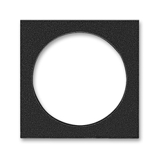 ABB Levit Антрацит / дымчатый чёрный Сменная панель на розетку с з/к Антрацит | ND5519H-B500 63 | 2CHH190500B8063 | ABB