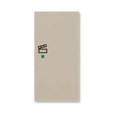 ABB Levit Кофе макиато Клавиша 2-ая правая с символом сцены free@home | 6220H-A02203 18 | 2CHH622203A4018 | ABB