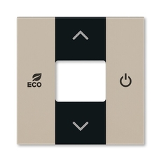 ABB Levit Кофе макиато Накладка для комнатного терморегулятора free@home | 6220H-A03000 18 | 2CHH623000A4018 | ABB