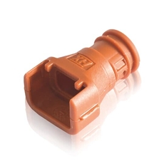 Разъем высокотемпер.CIH08-FCI02,нейлон 6,оранжевый,d8мм | 7TCA298010R1055 | ABB
