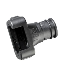 Разъем Apex 2.8 CI, нейлон 6, черный, d12мм, CI12-FCI02 | 7TCA298010R0306 | ABB