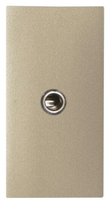 Механизм mini-jack 3.5мм разъёма, 1-модульный, серия Zenit, цвет шампань | 2CLA215540N1901 | ABB