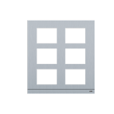Рамка станции вызова, размер 2/3, серебристый | 2TMA200160A0019 | ABB