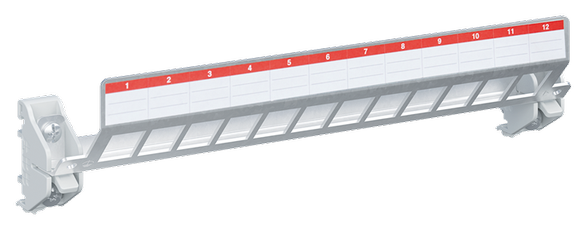 ZE332 Патч панель 1 ширины на 12 модулей E-Dat | 2CPX031435R9999 | ABB