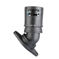 Фланец AT16/FL/45/BLB, 45°, полиамид 66/эластомер, черный/голубой, d16, 10 шт. в пачке | 7TCA296170R0088 | ABB