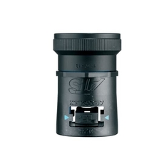 Фитинг AT34/U144/SFA/BLB, прямой, РА66/алюминий/эласт., черный/голубой, резьба U144, d34, 10 шт. в пачке | 7TCA296170R0581 | ABB