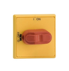 Ручка управленяи OHYS1AH1 (желто-красная) для управления через д верь рубильниками типа OT16..80F | 1SCA105291R1001 | ABB